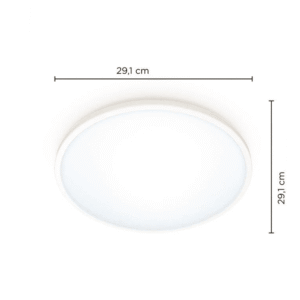 Plafón de Techo SuperSlim LED 16W Philips WiZ Blanco 2700K–6500K – Philips - Imagen 4