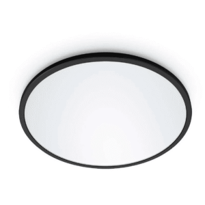 Plafón de Techo SuperSlim LED 32W Philips WiZ Negro 2700K–6500K – Philips - Imagen 1