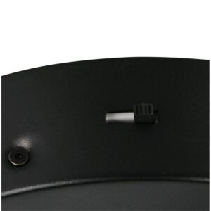 Plafón LED AMADOR Ø45cm 34W 4000lm regulable negro IP20 - TRIO Lighting - Imagen 3