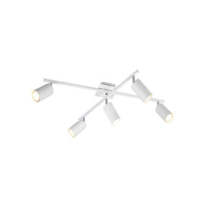 Regleta MARLEY 5 focos blanco orientables - TRIO Lighting - Imagen 1