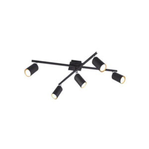Regleta MARLEY 5 focos negro orientables - TRIO Lighting - Imagen 3