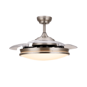 Ventilador Atlas Plegable DC LED 35W+28W Níquel – Philips - Imagen 2