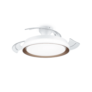 Ventilador Bliss Plegable DC LED 35W+28W Dorado – Philips - Imagen 1